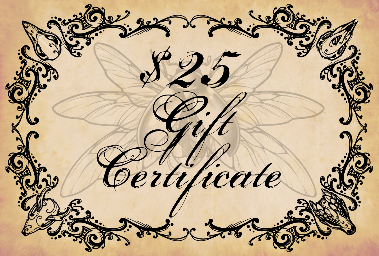 Crawly Curios Gift Certificate