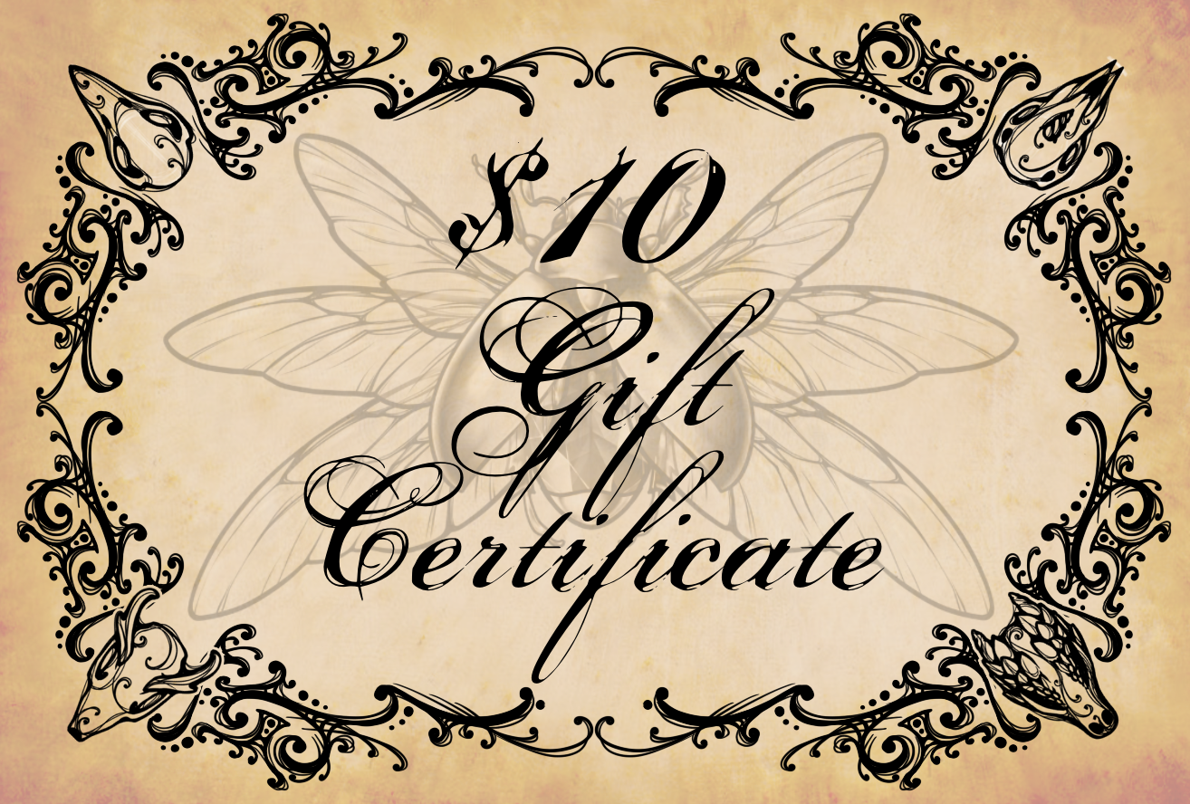 Crawly Curios Gift Certificate