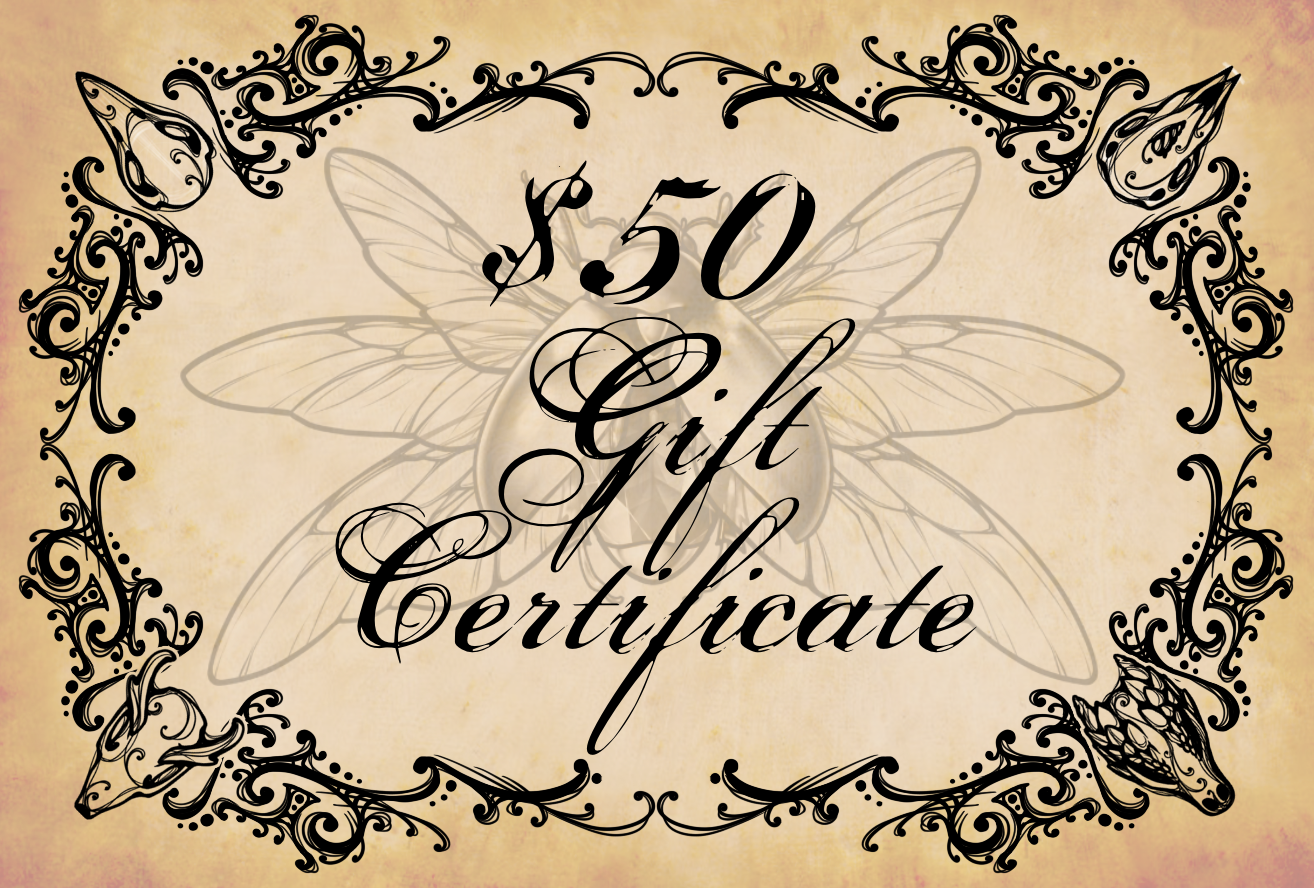 Crawly Curios Gift Certificate